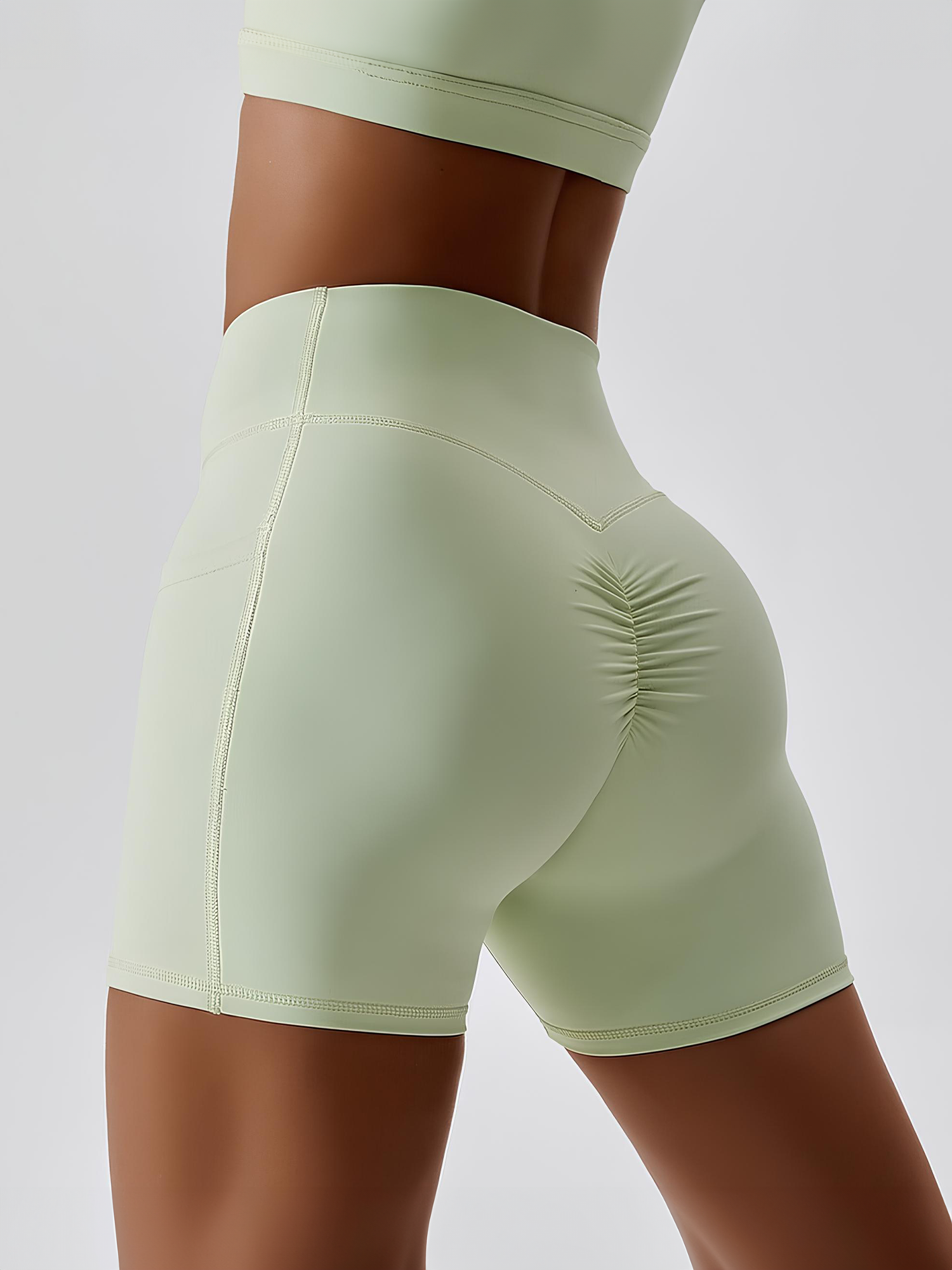 Asymmetrical Breathable Training Shorts with Pockets