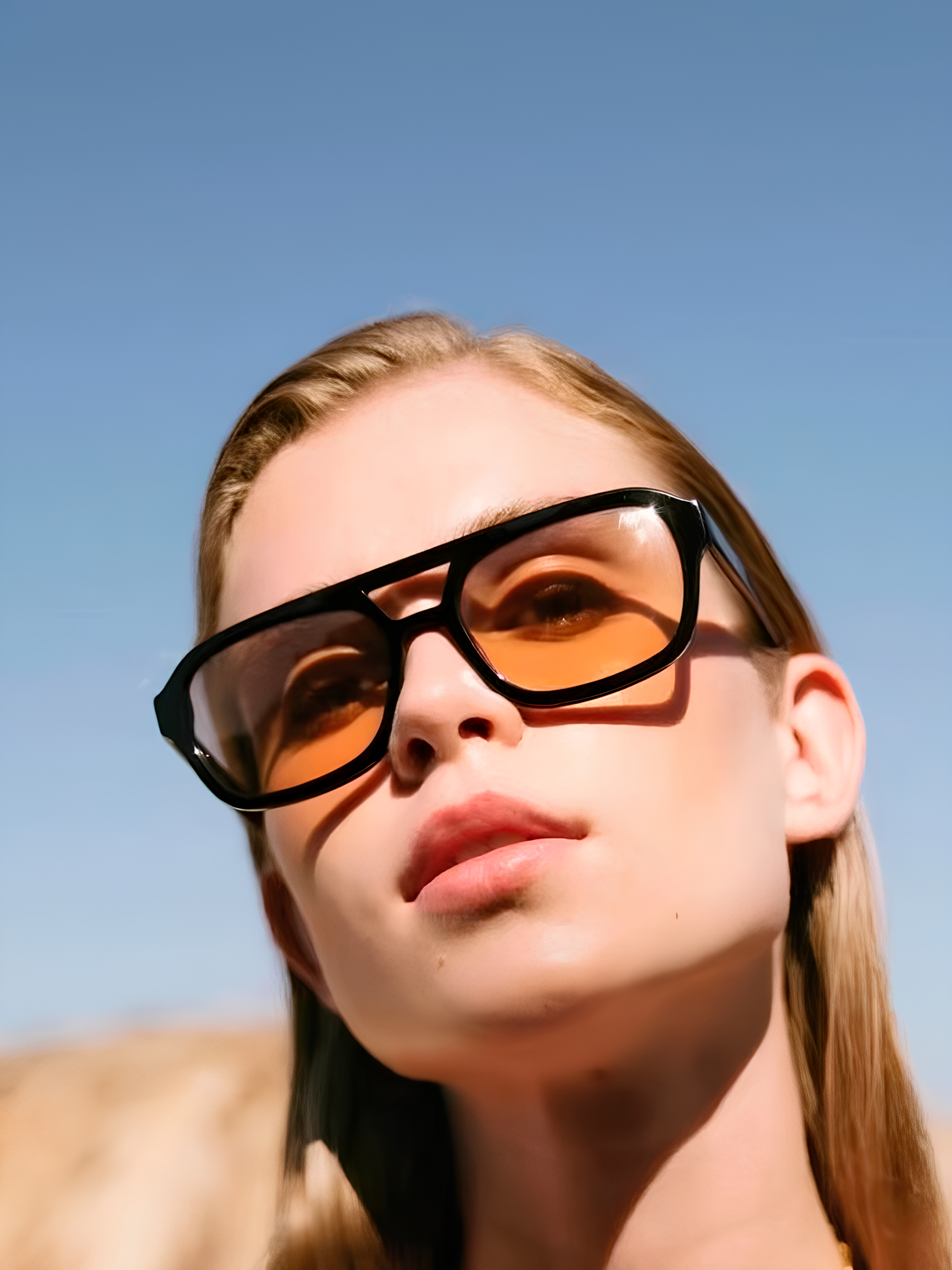 Brown Lens Woman Sunglasses