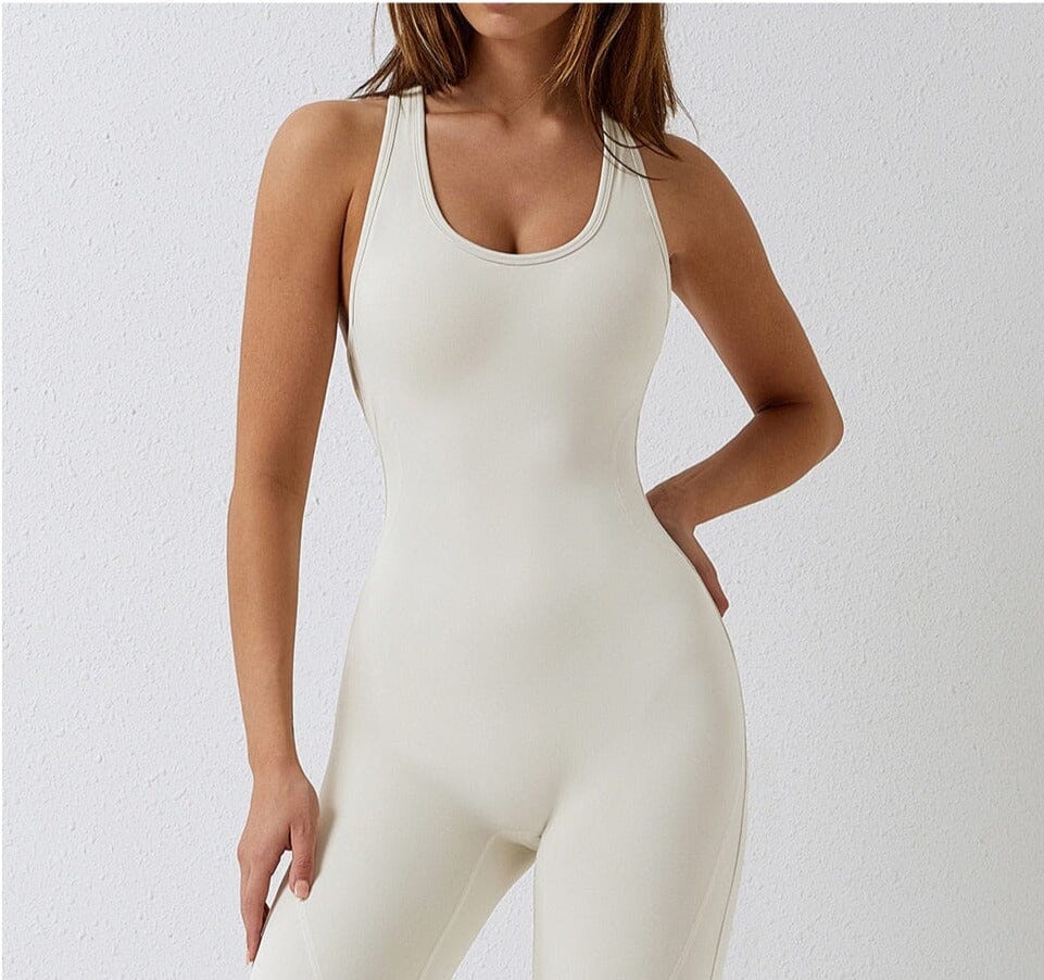 One-Piece Backless Jumpsuit