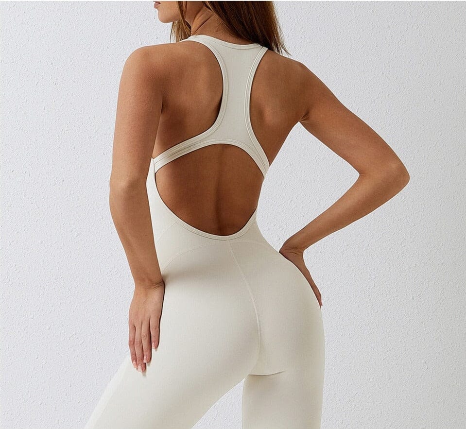 One-Piece Backless Jumpsuit